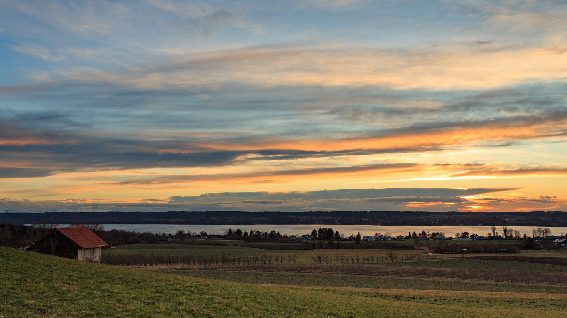 Sonnenuntergang Ammersee