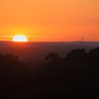 Sonnenuntergang an 26.7.2012 bei Kisdorf(SH)