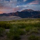 Sonnenuntergang an den Great Sand Dunes