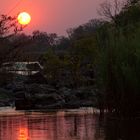 Sonnenuntergang an den Popa Falls