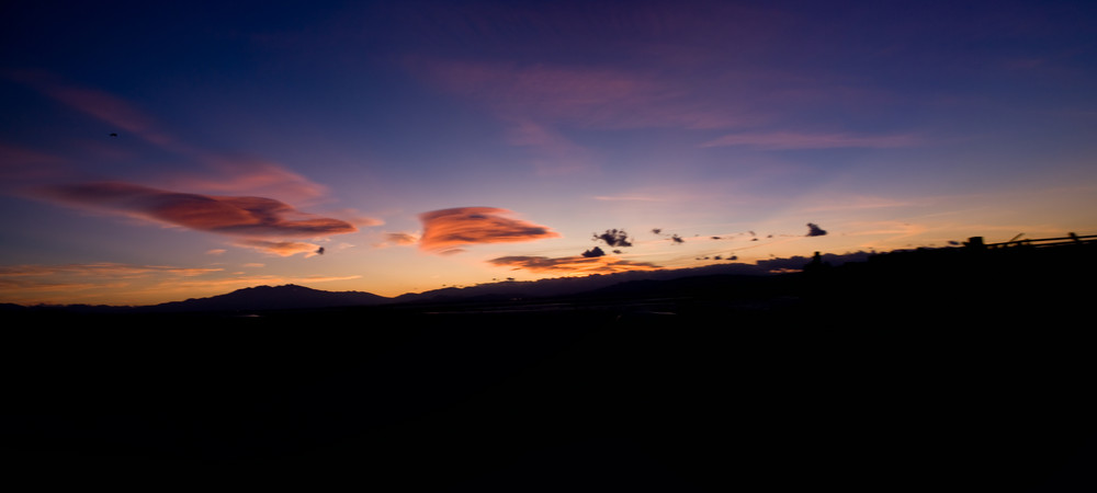 Sonnenuntergang an den Ètanges