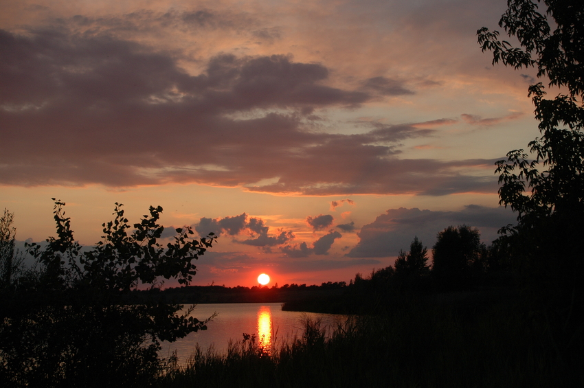 Sonnenuntergang an der Adria