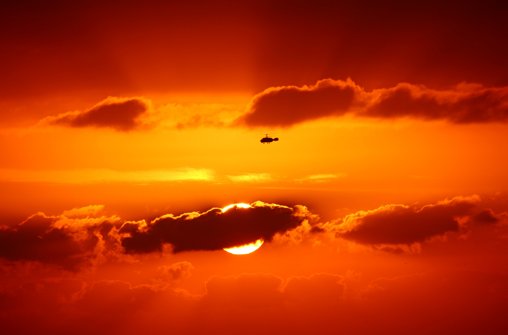 Sonnenuntergang an der Algarve