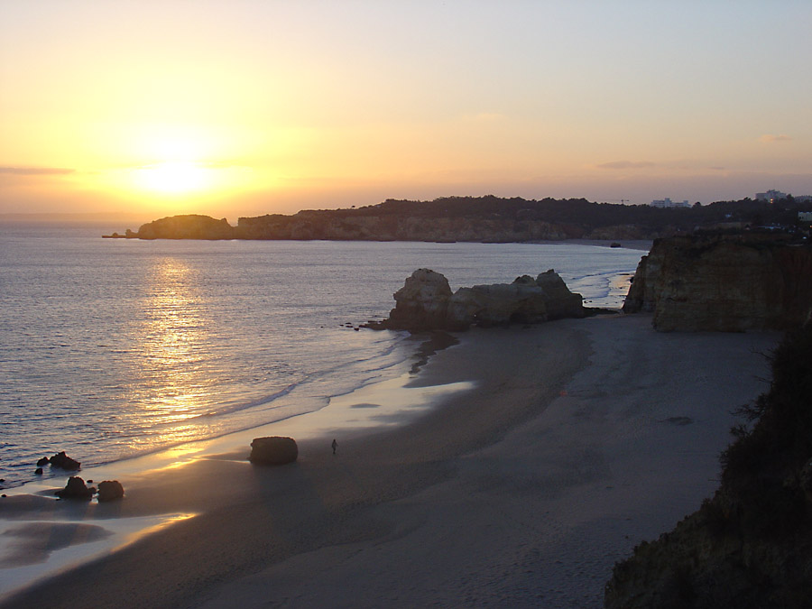 Sonnenuntergang an der Algarve