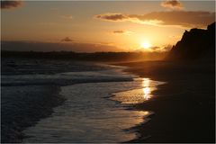 Sonnenuntergang an der Algarve