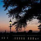 Sonnenuntergang an der Alster