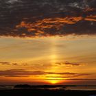 Sonnenuntergang an der Atlantikstraße