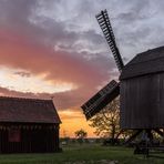 Sonnenuntergang an der Auerbachs Mühle Wolmirstedt