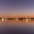 Sonnenuntergang an der Außenalster III