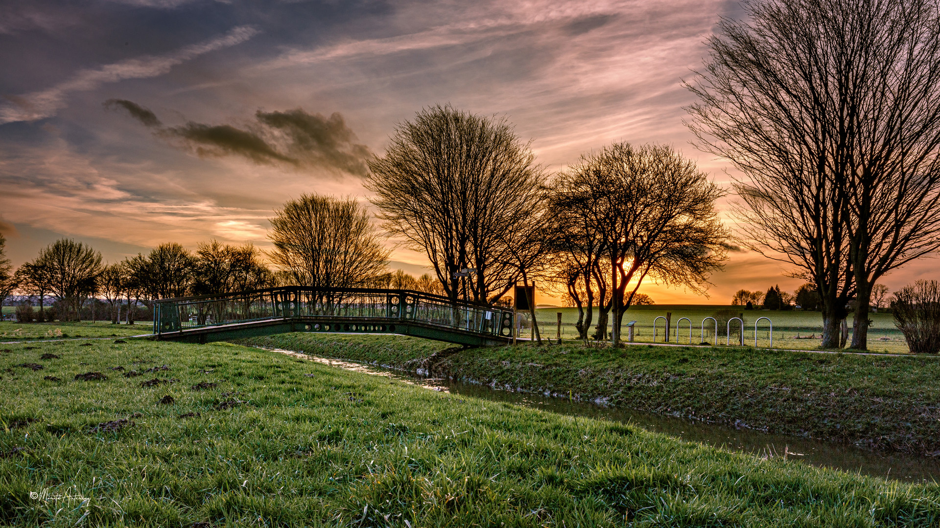 Sonnenuntergang an der Bifurkation