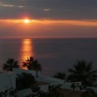 Sonnenuntergang an der Cala Mandia (Mallorca)