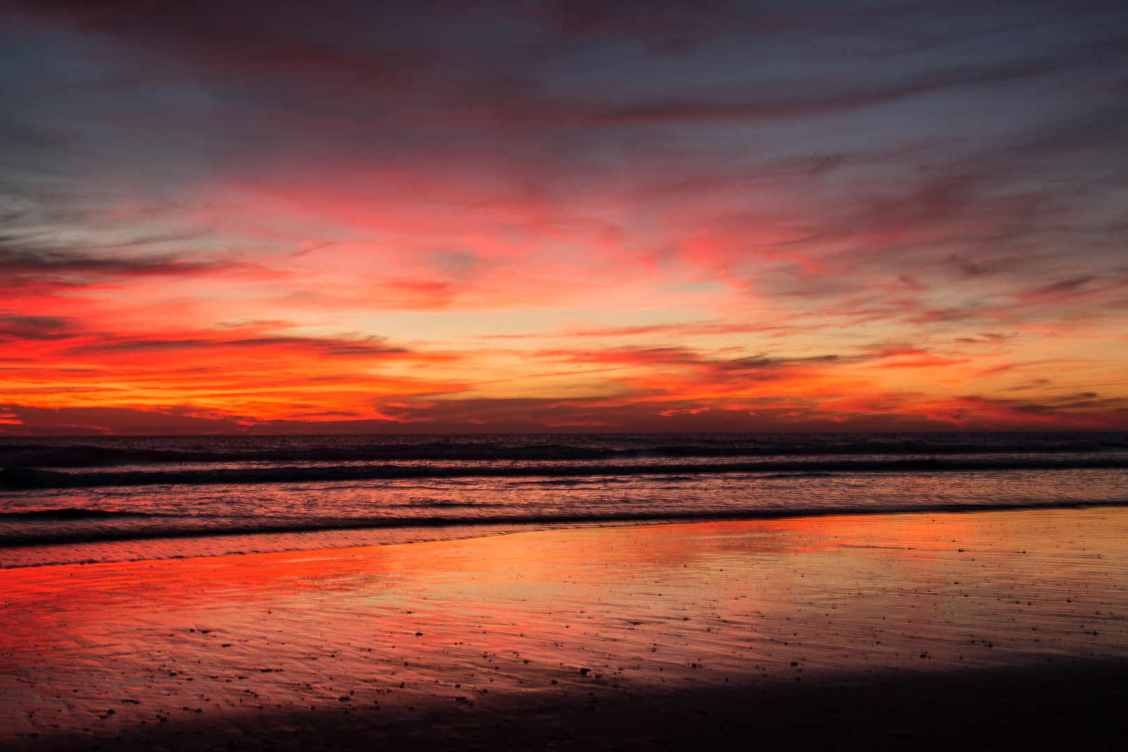 Sonnenuntergang an der Costa de la Luz Foto & Bild europe, spain