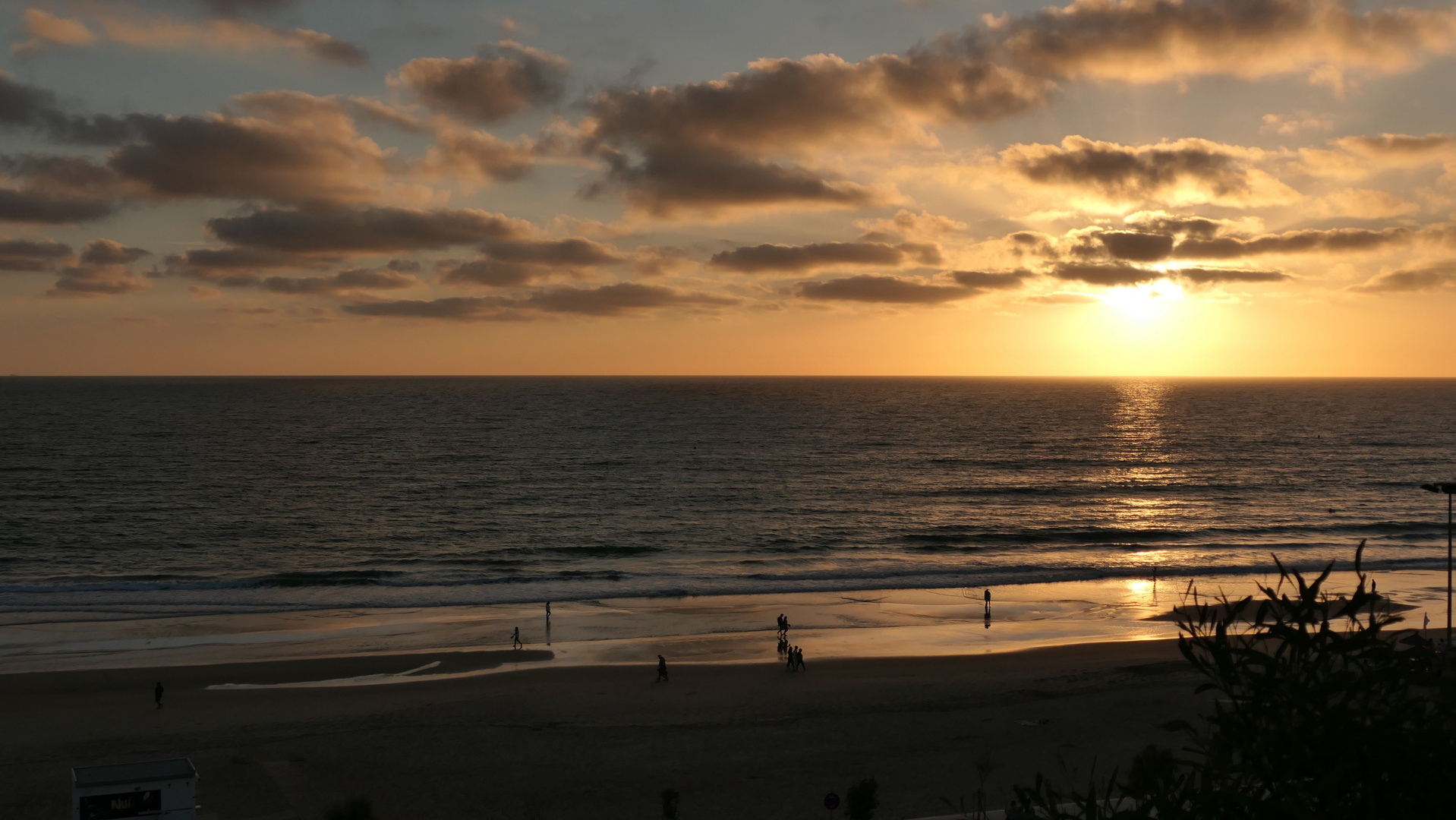 Sonnenuntergang an der Costa de la Luz