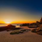 Sonnenuntergang an der Costa de la Luz nahe dem Cabo Roche_Andalusien