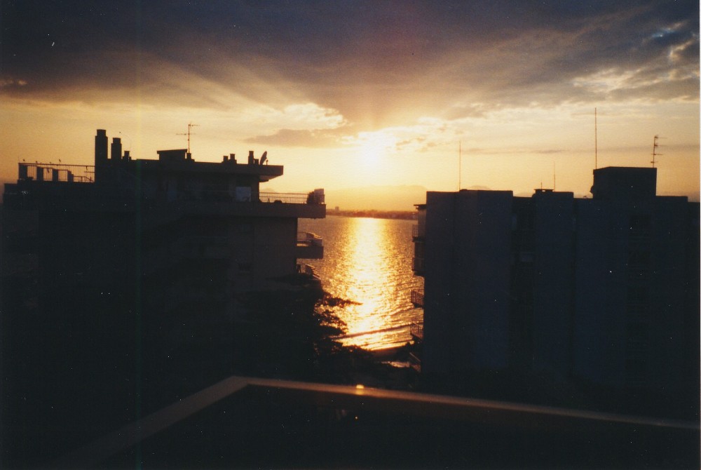 Sonnenuntergang an der Costa Dorada