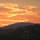 Sonnenuntergang an der Côte d'Azur