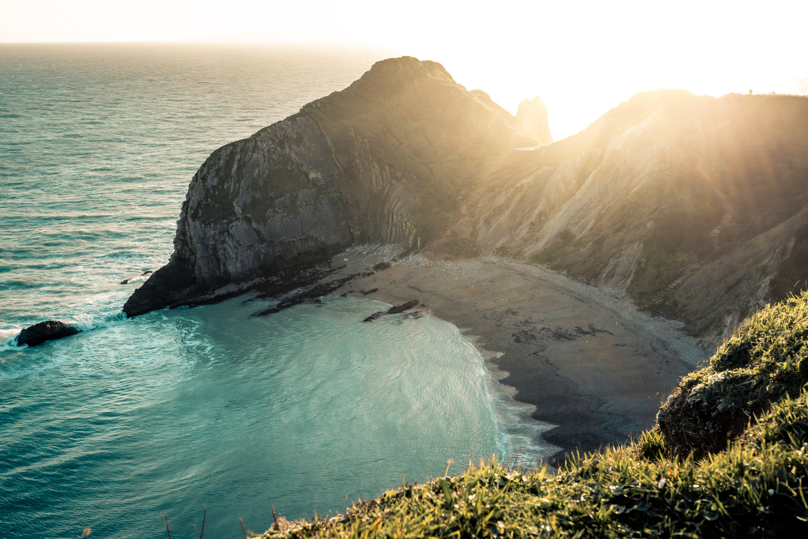 Sonnenuntergang an der Durdle Door