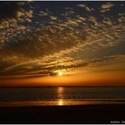 Sonnenuntergang an der Elbe