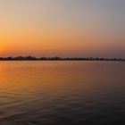 Sonnenuntergang an der Elbe Hamburg Ochsenwerder (3) (1 von 1)