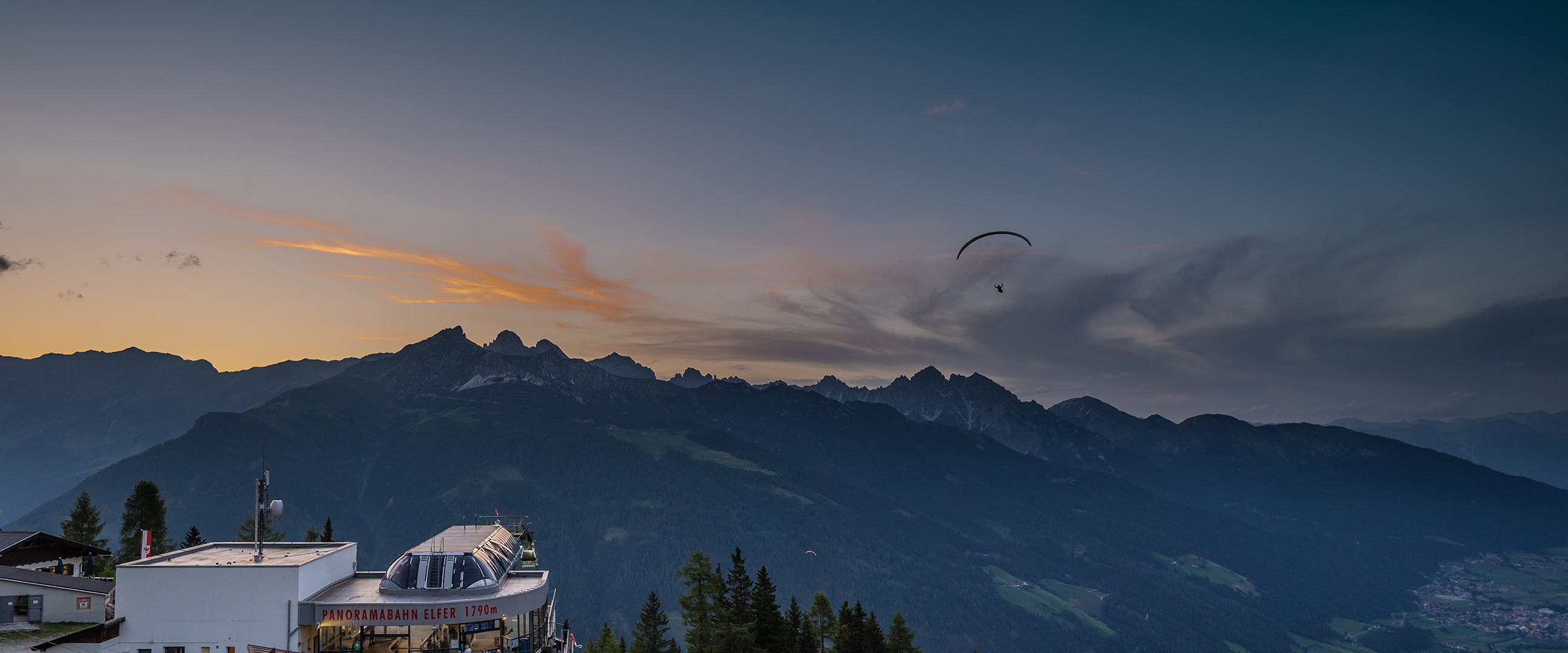 Sonnenuntergang an der Elferbahn