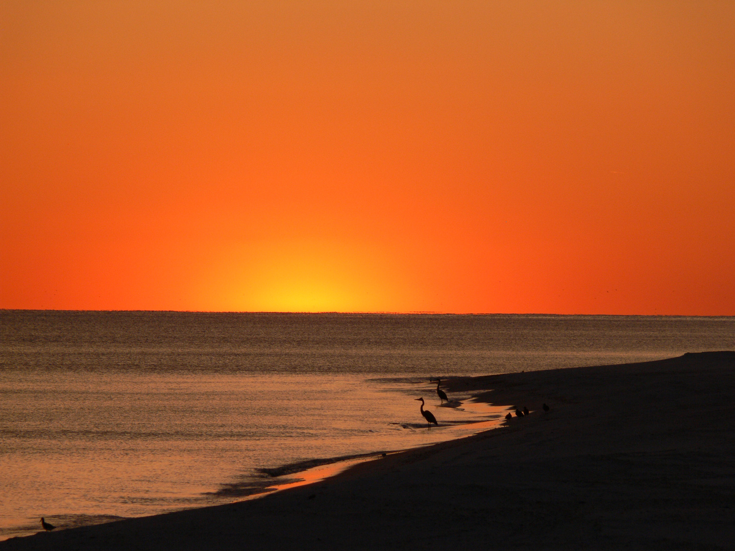 Sonnenuntergang an der Emerald Coast