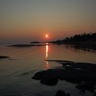 Sonnenuntergang an der Georgian Bay - Ontario, Kanada