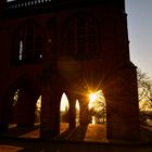 Sonnenuntergang an der Gerichtslaube im Park Babelsberg