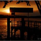 Sonnenuntergang an der Glienicker Brücke III