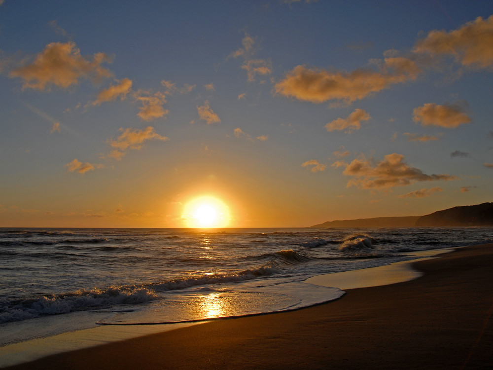 Sonnenuntergang an der Great Ocean Road (Australia)