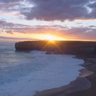 Sonnenuntergang an der Great Ocean Road,Australien