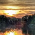 Sonnenuntergang an der Havel