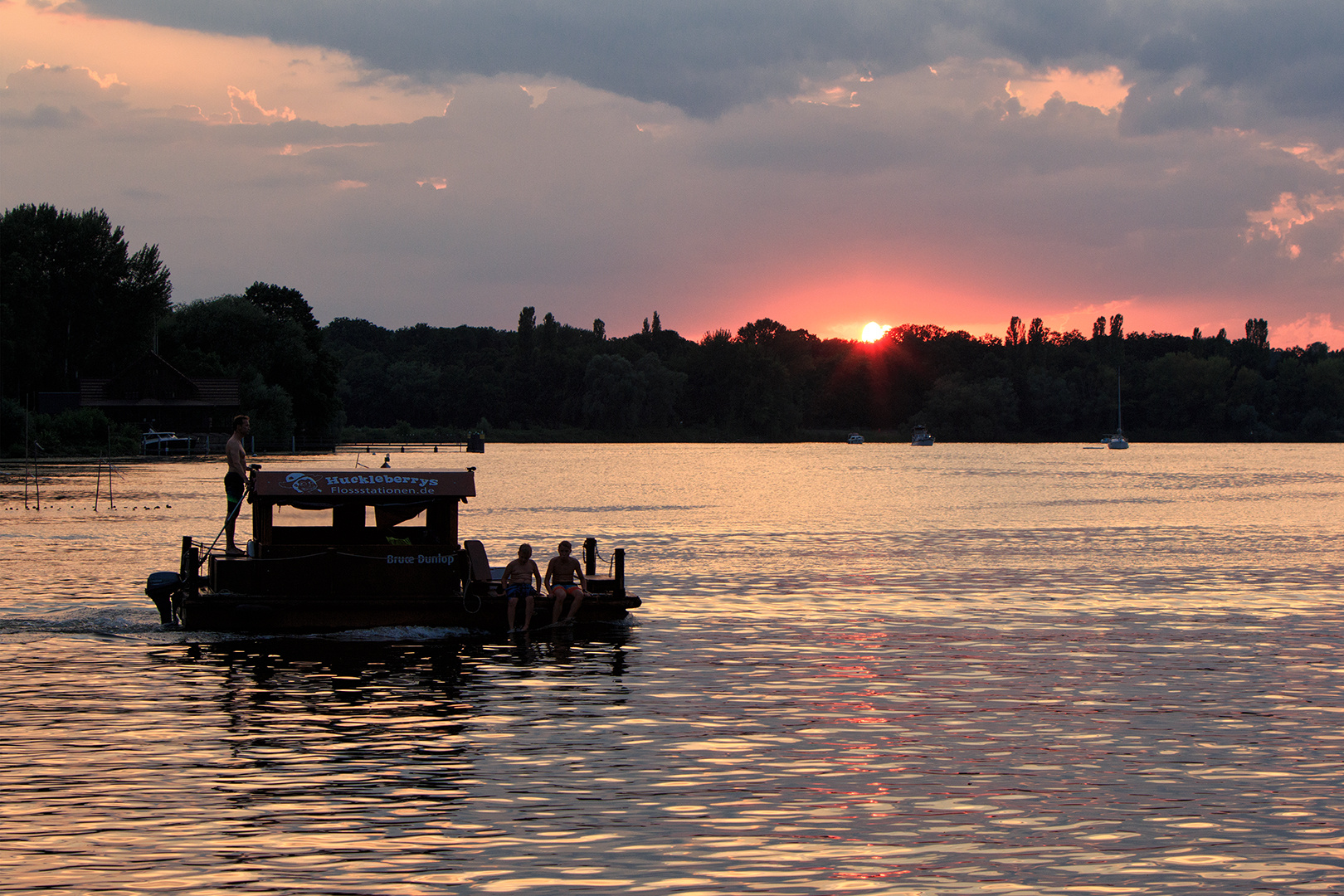 Sonnenuntergang an der Havel...