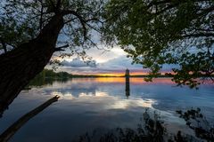 Sonnenuntergang an der Havel