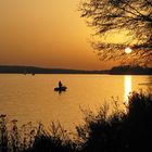 Sonnenuntergang an der Havel in Berlins