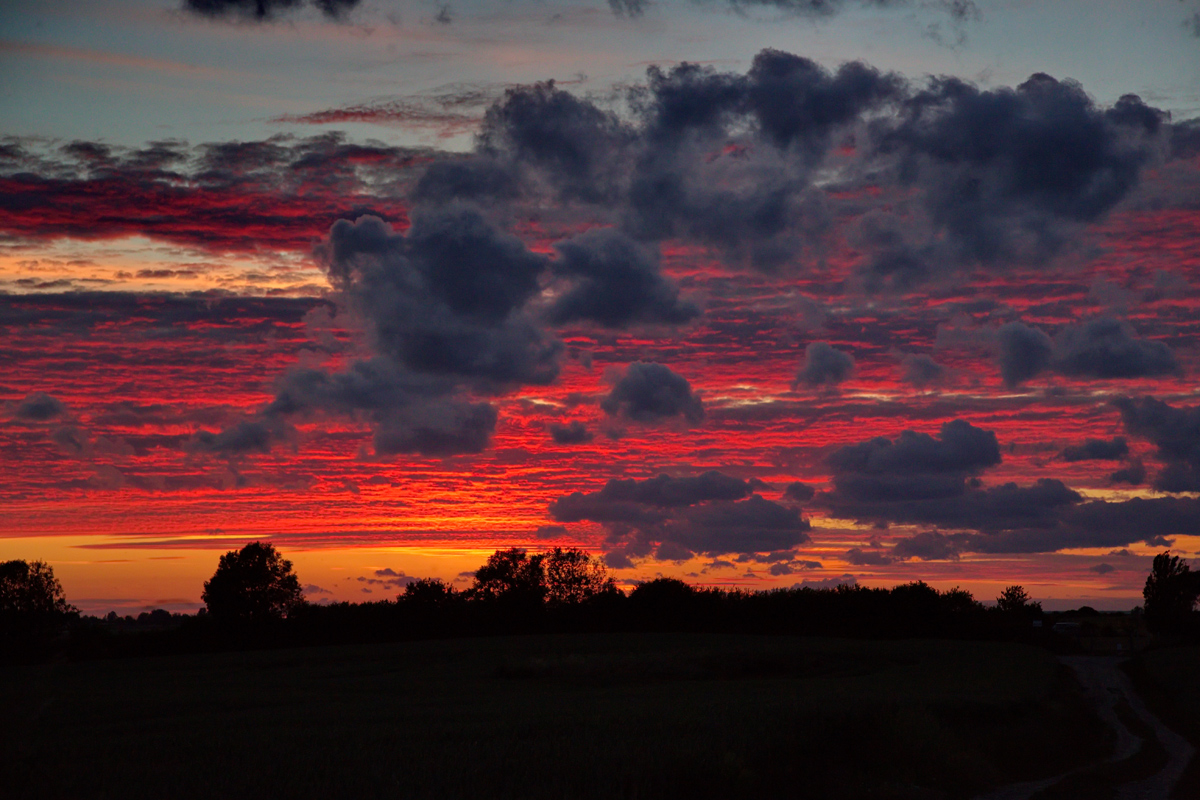 Sonnenuntergang an der Hohwachter Bucht