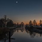 Sonnenuntergang an der Ilmenau bei Wittorf