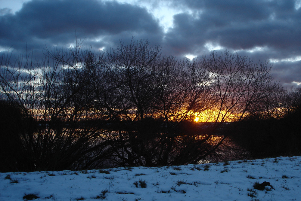 Sonnenuntergang an der Jümme #2