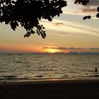 Sonnenuntergang an der Karon Beach/Phuket