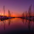 Sonnenuntergang an der Kieler Förde