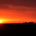 Sonnenuntergang an der Kieler Förde