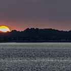 Sonnenuntergang an der Kieler Förde