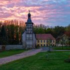 Sonnenuntergang an der Komturei Bergen (1)