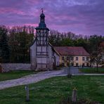 Sonnenuntergang an der Komturei Bergen (2)