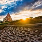 Sonnenuntergang an der Kreuzkapelle