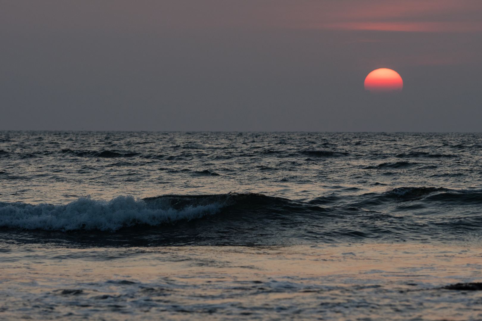 Sonnenuntergang an der Kudle Beach