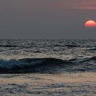 Sonnenuntergang an der Kudle Beach