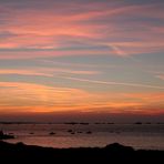 Sonnenuntergang an der Küste bei Pointe de l`Arcouest (4)