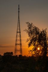 Sonnenuntergang an der Langen Lake...