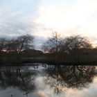 Sonnenuntergang an der Lippewiese