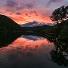 Sonnenuntergang an der Mosel